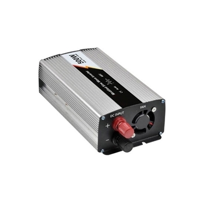 500 Watt Car Power Inverter, 12V DC to 110V AC